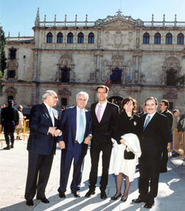 Foto de grupo de la I Edición del Premio de DDHH Rey de España