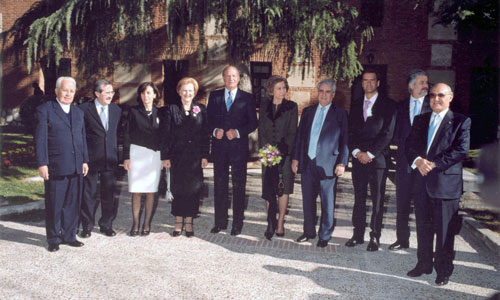 Foto de grupo de la I Edición del Premio DDHH Rey de España