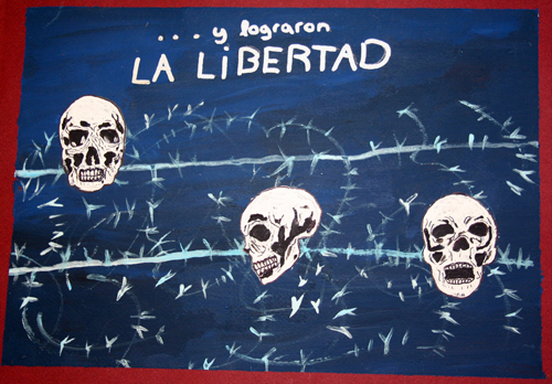 Dibujo de Laura Cañadilla Infante, IES Valdehierro, Madridejos, Toledo.