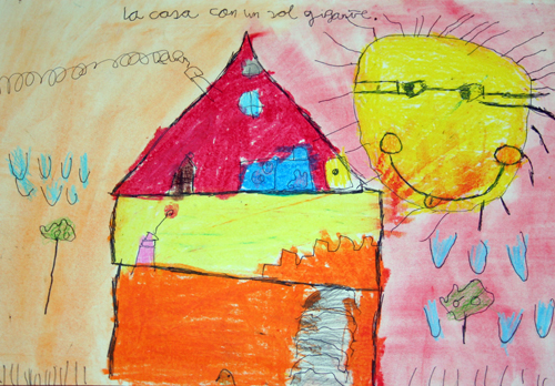 Dibujo de Imanol Cordero Morales, Colegio Irabia-Izaga, Pamplona.