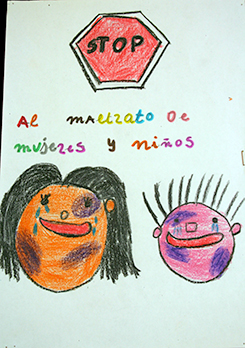 Dibujo de Pedro Sánchez García, CPEE Cruz de Mayo, Hellín, Albacete.