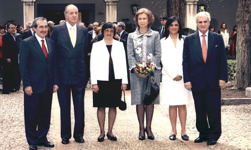 Foto de grupo de la II Edición del Premio de Derechos Humanos Rey de España