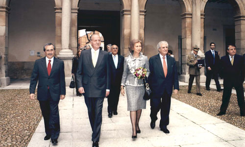 Entrada de personalidades en la II Edición del Premio de Derechos Humanos Rey de España