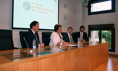Discurso de Mª Luisa Cava de Llano durante la IV Edición del Premio de DDHH Rey de España