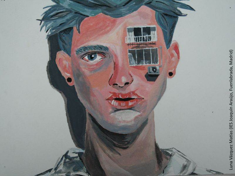 XIV Concurso Dibujo. Ganadora Secundaria. Luna Vázquez.