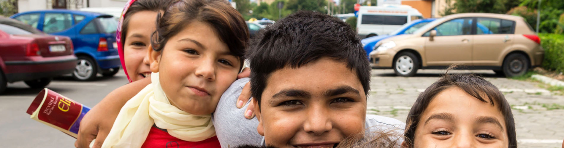 niños de etnia gitana