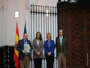 Reunión de la Defensora del Pueblo, Soledad Becerril con representantes de la Fundación Amigos Aguila Imperial Lince Ibérico