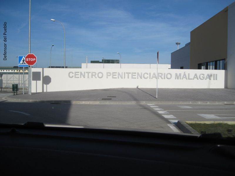 Entrada del Centro Penitenciario Málaga II