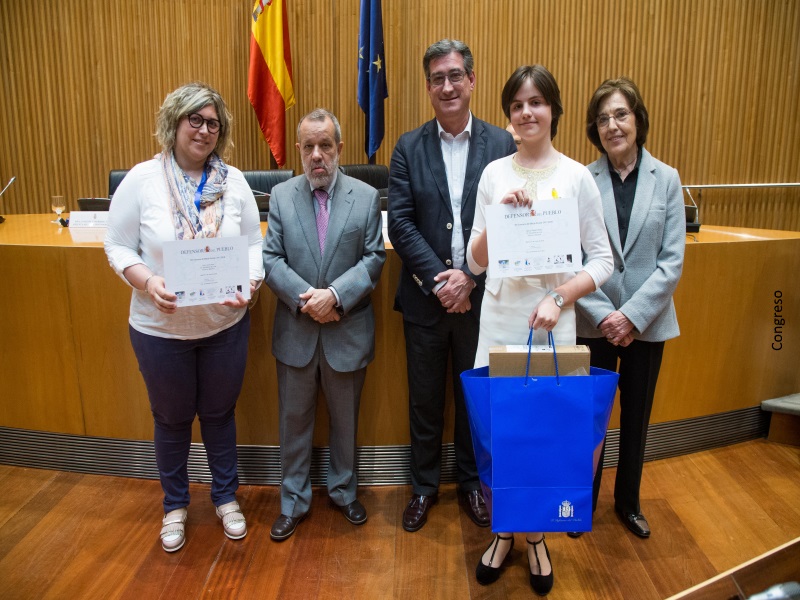 Entrega de premios Concurso de Dibujos XV Edición en el Congreso de los Diputados