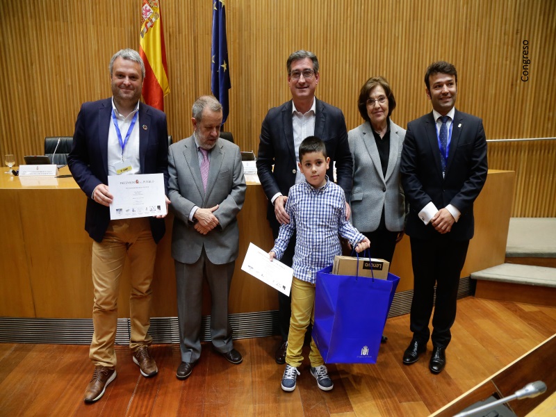 Entrega de premios Concurso de Dibujos XV Edición en el Congreso de los Diputados