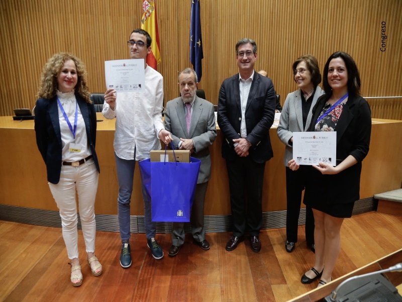 Entrega de premios Concurso de Dibujos XV Edición en el Congreso de los Diputados