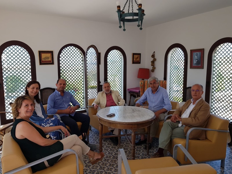 Reunión del Defensor del Pueblo (e.f.), Francisco Fernández Marugán, con alcaldes de la provincia de Córdoba