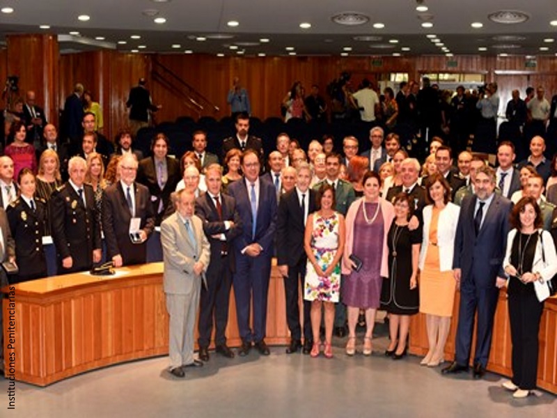 Foto de grupo acto de la Merced 2018 de Instituciones Penitenciarias