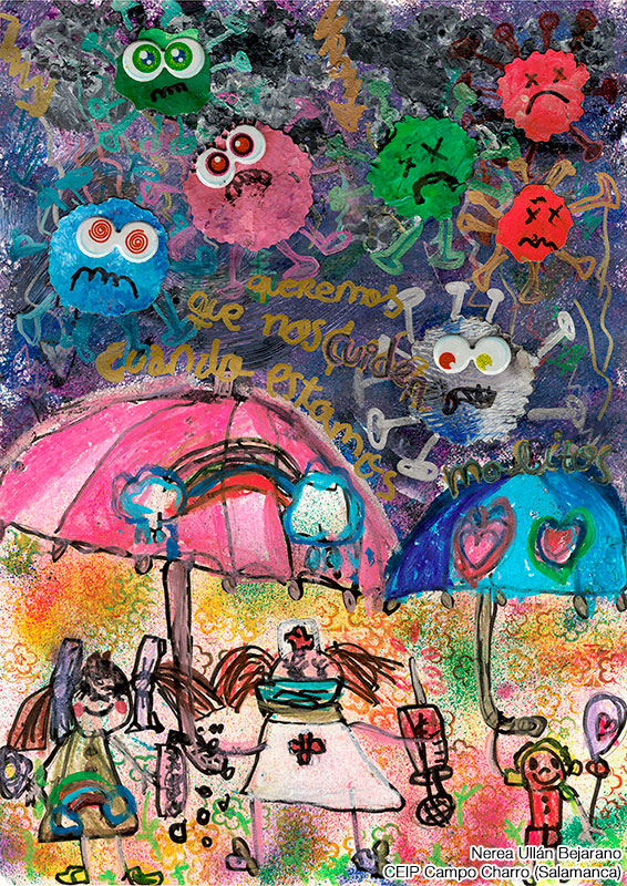 Dibujo de Nerea Ullán Bejarano, del CEIP Campo Charro (Salamanca)