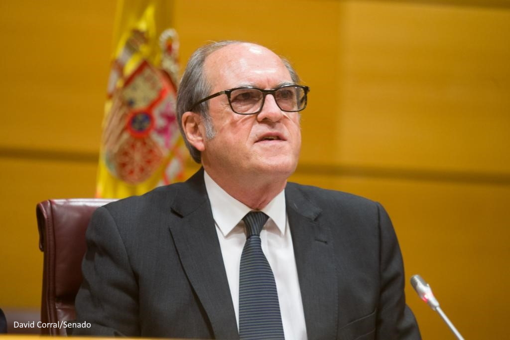 Ángel Gabilondo ante la Comisión Mixta en marzo de 2022