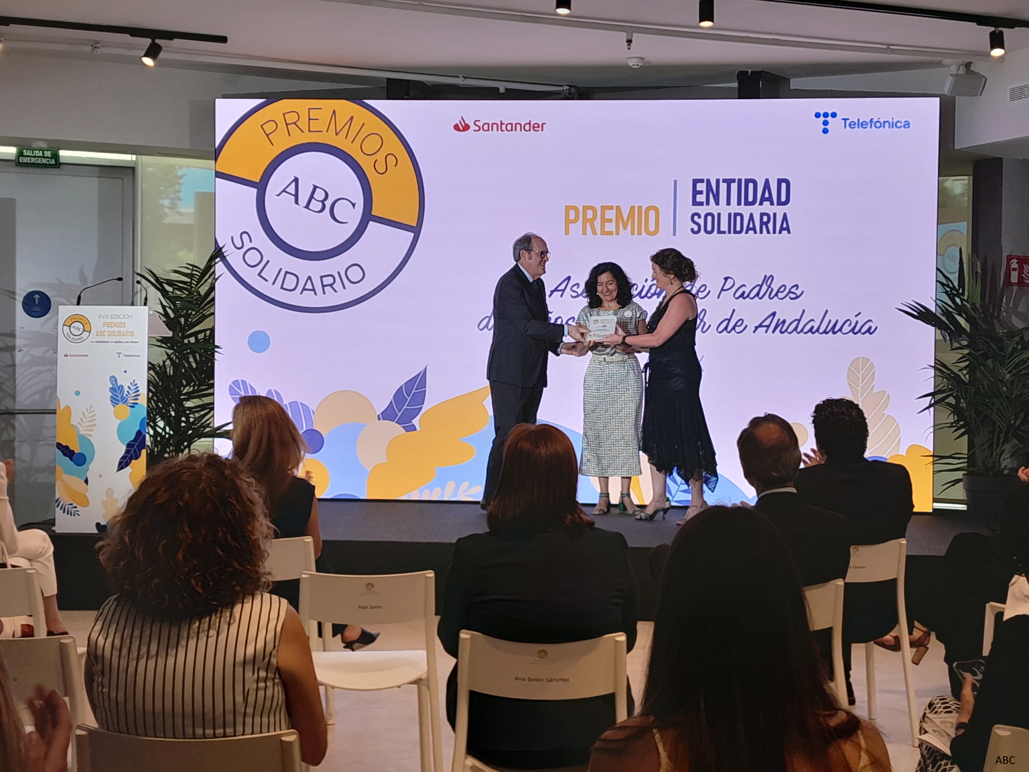 Entrega del Premio ABC Solidario