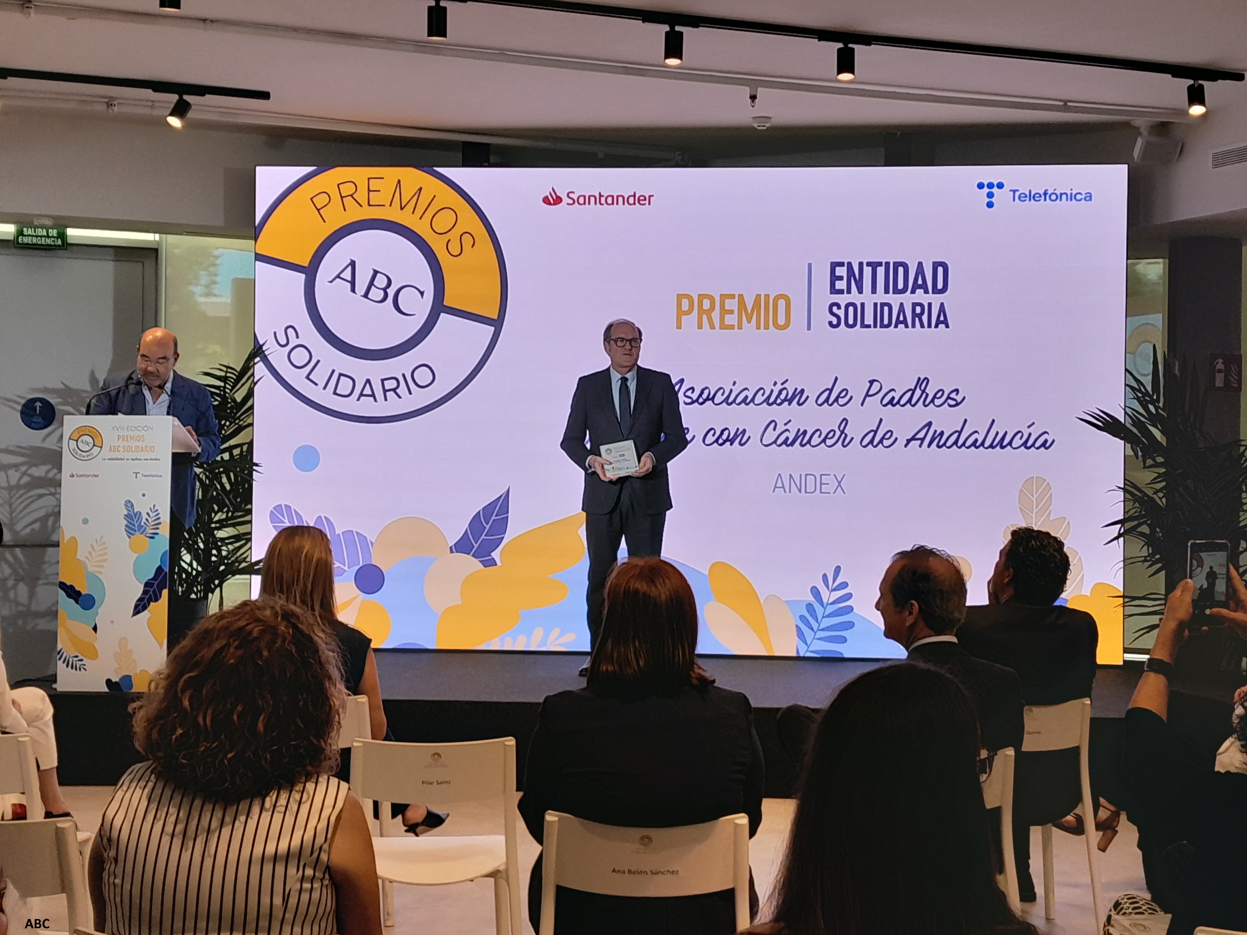 Ángel Gabilondo en el Premio ABC Solidario