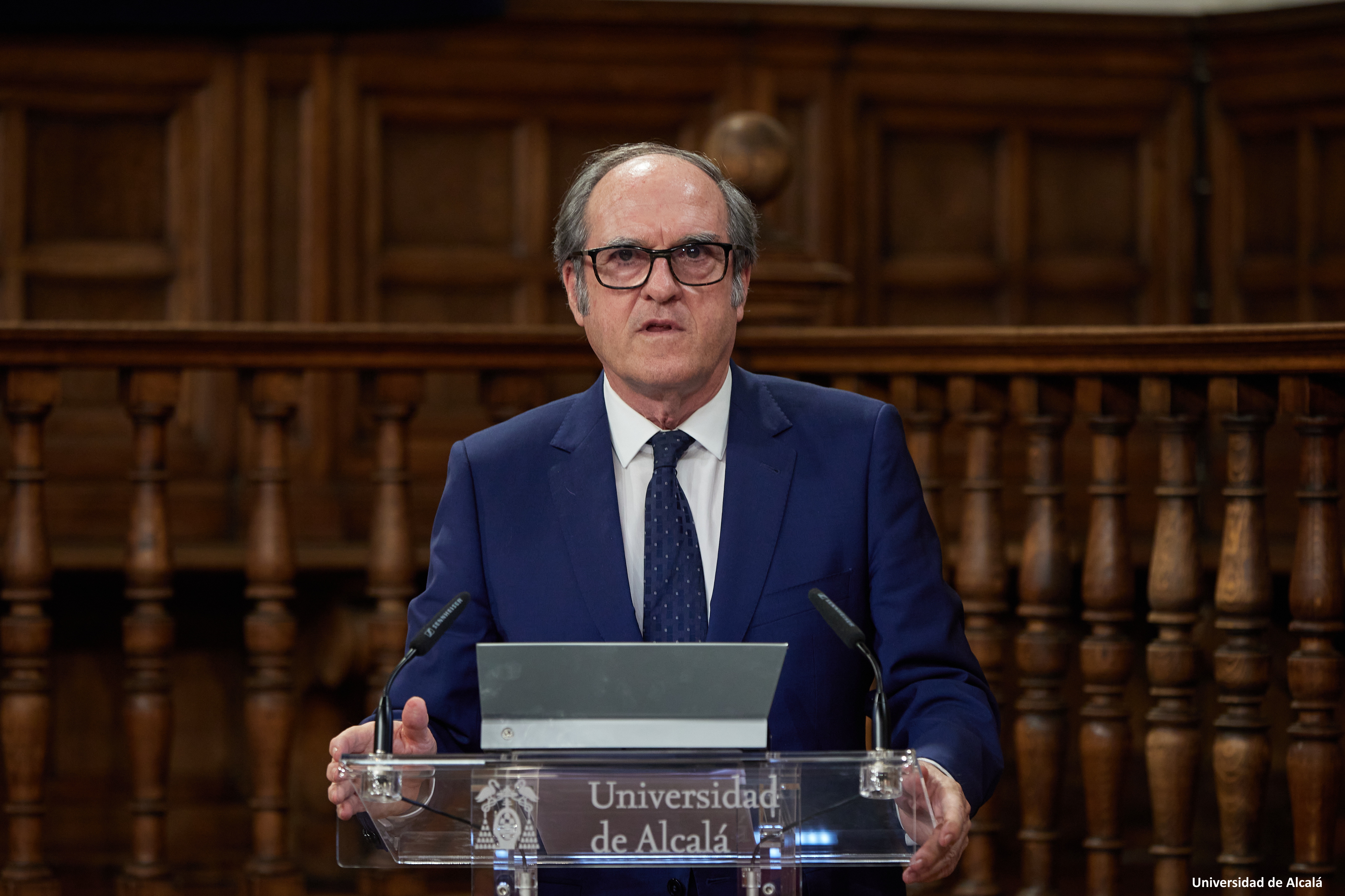 Ángel Gabilondo en la universidad de Alcalá