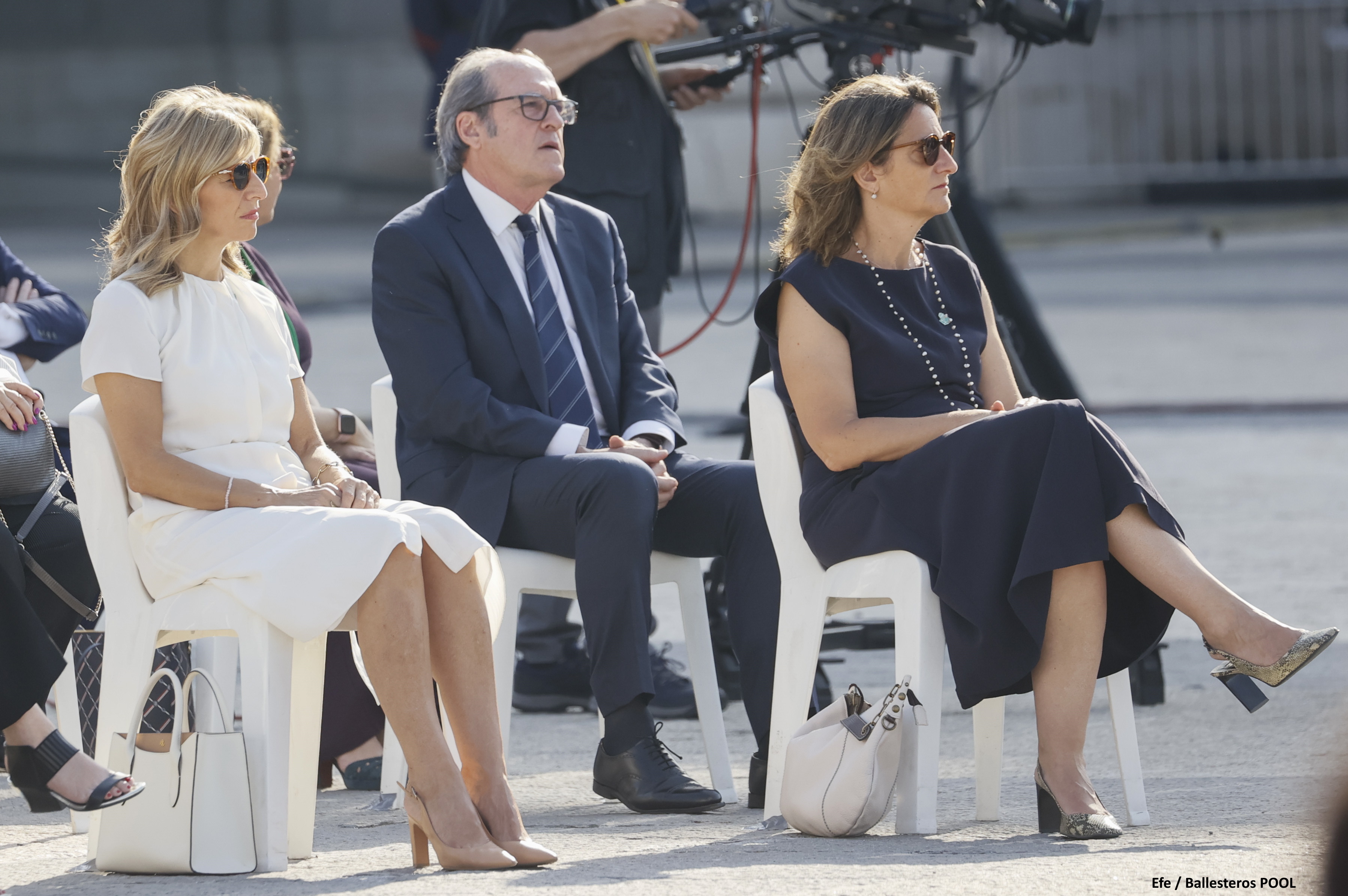 El Defensor del Pueblo, Ángel Gabilondo, en el tercer homenaje a las víctimas del covid