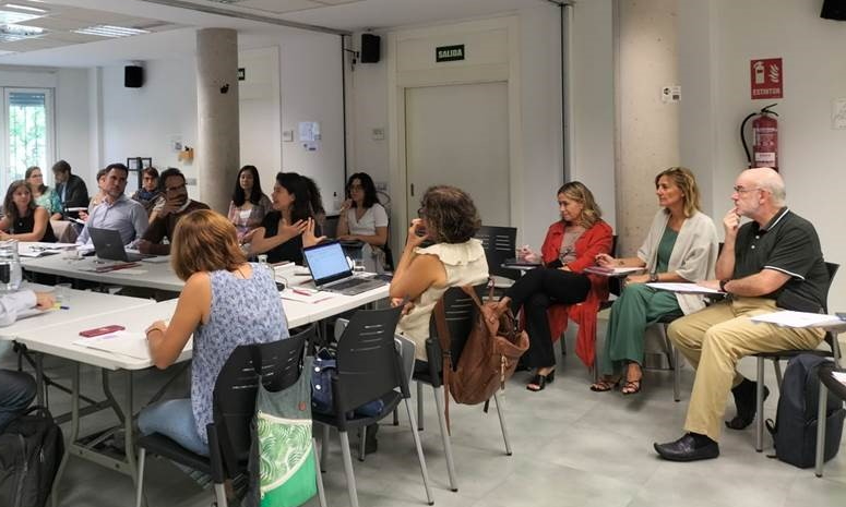 Patricia Bárcena asiste a una jornada organizada por Cáritas Española