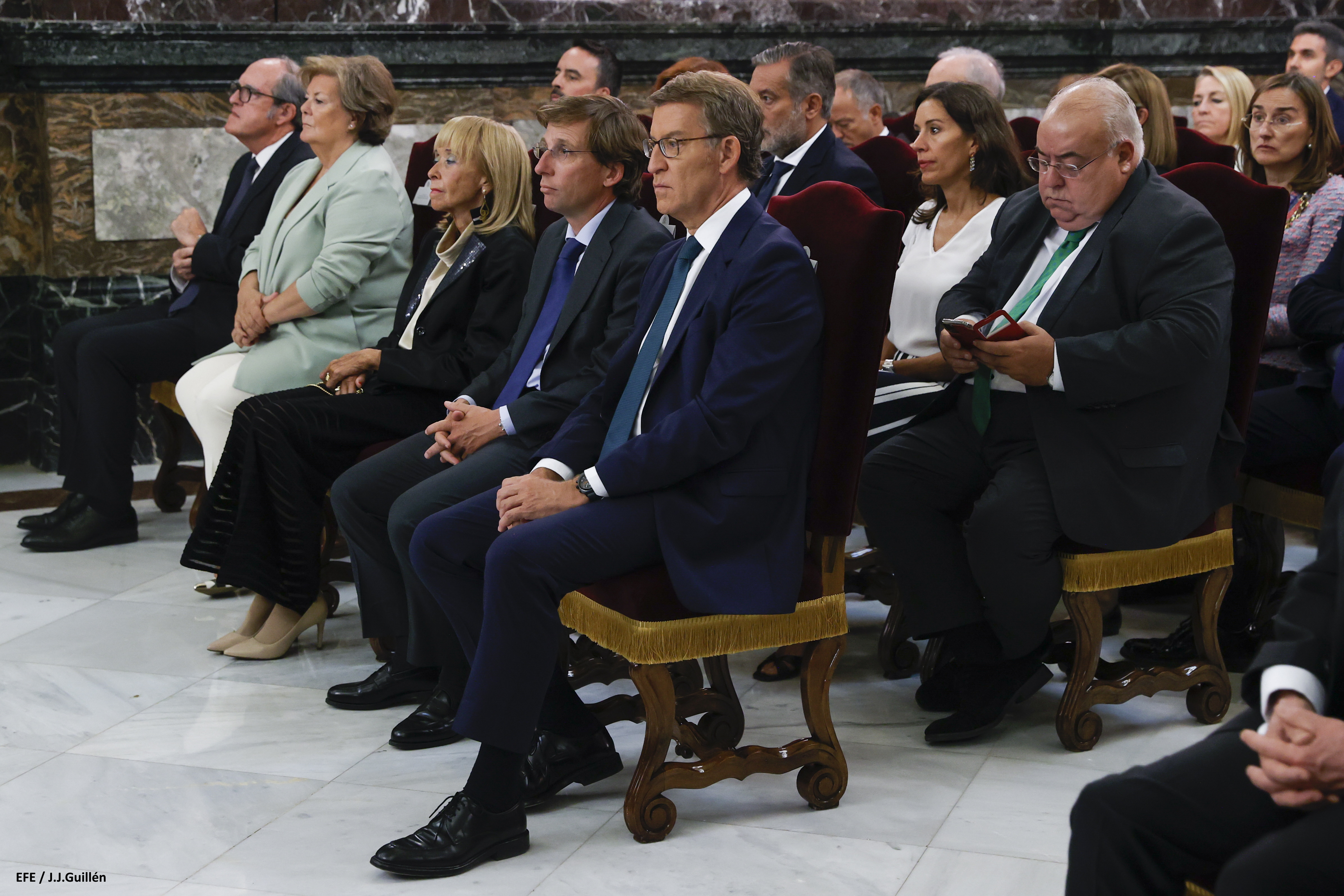 El Defensor en el acto de apertura del año judicial