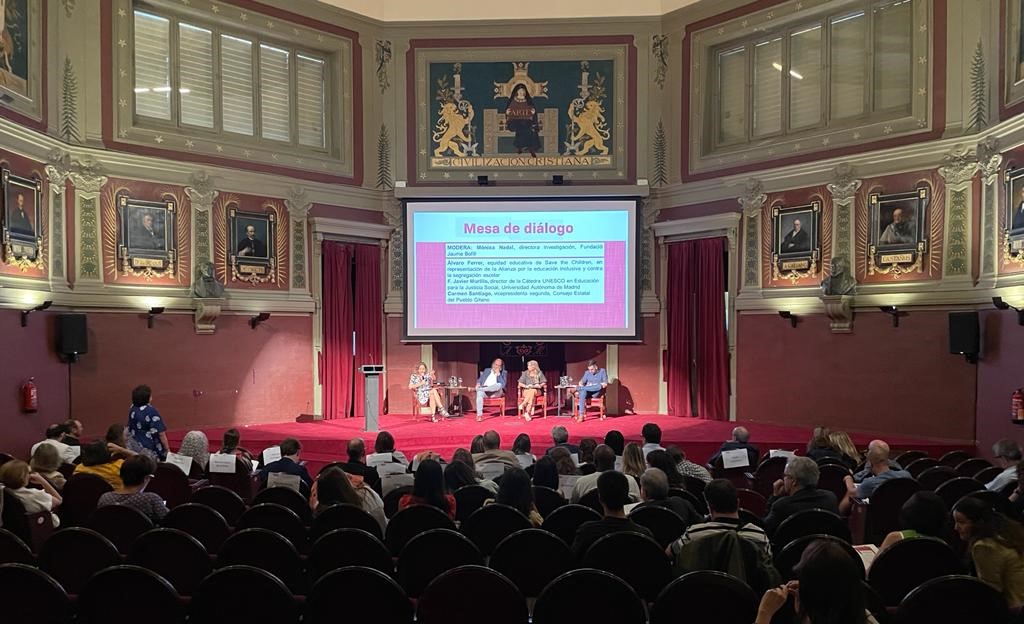 Presentación Informe sobre segregación escolar de alumnado gitano elaborado por la Fundación del Secretariado Gitano