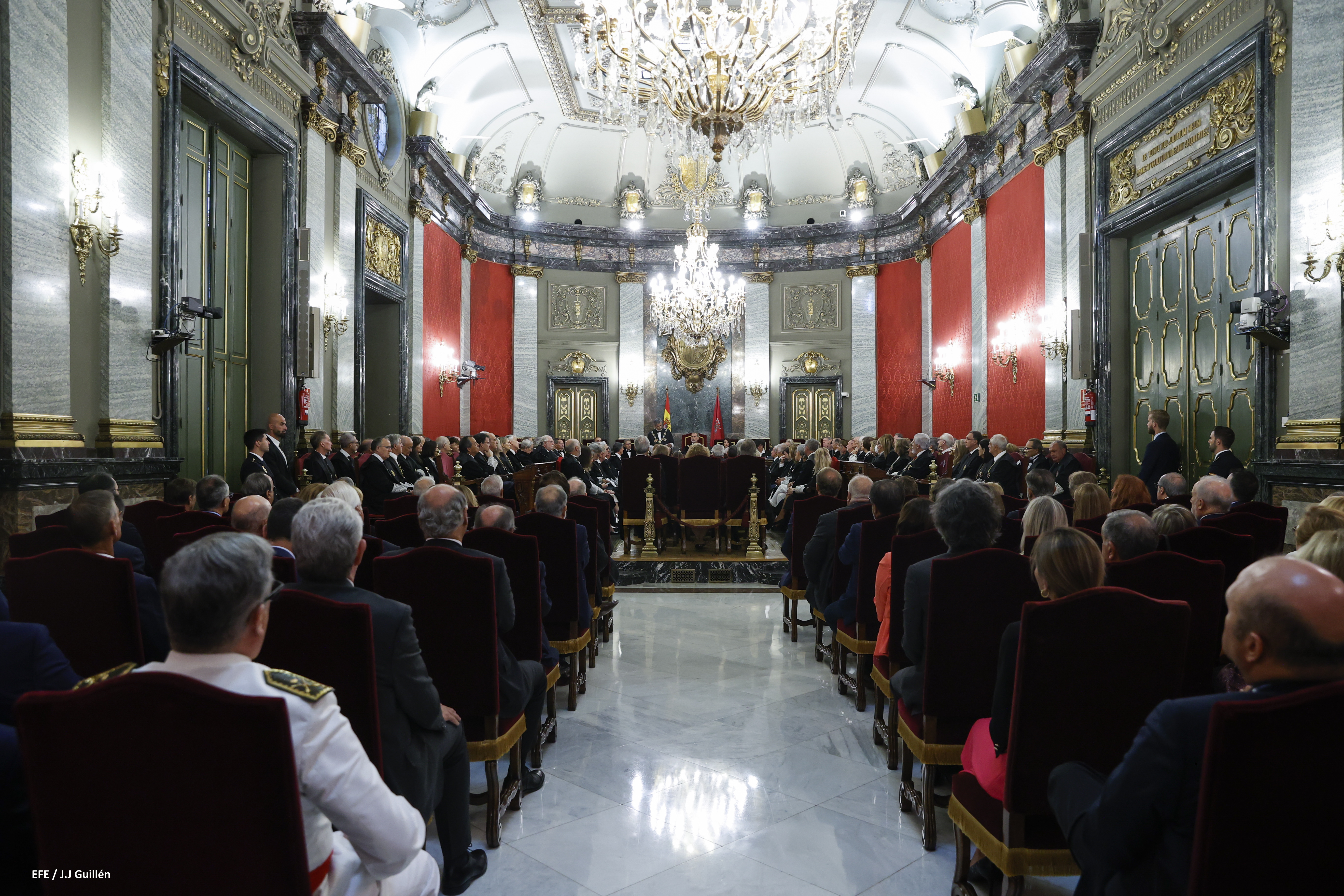 Acto de apertura del año judicial 2022-2023 en la sede del Tribunal Supremo