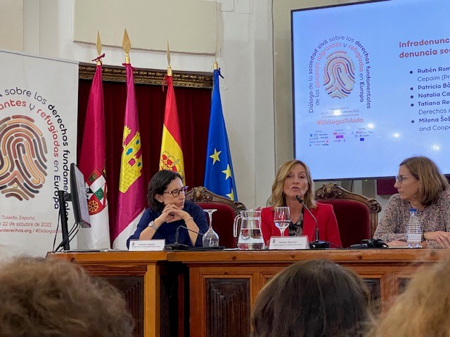 La adjunta segunda intervine en una mesa redonda sobre mecanismos de denuncias seguras en unas jornadas organizadas por entidades sociales