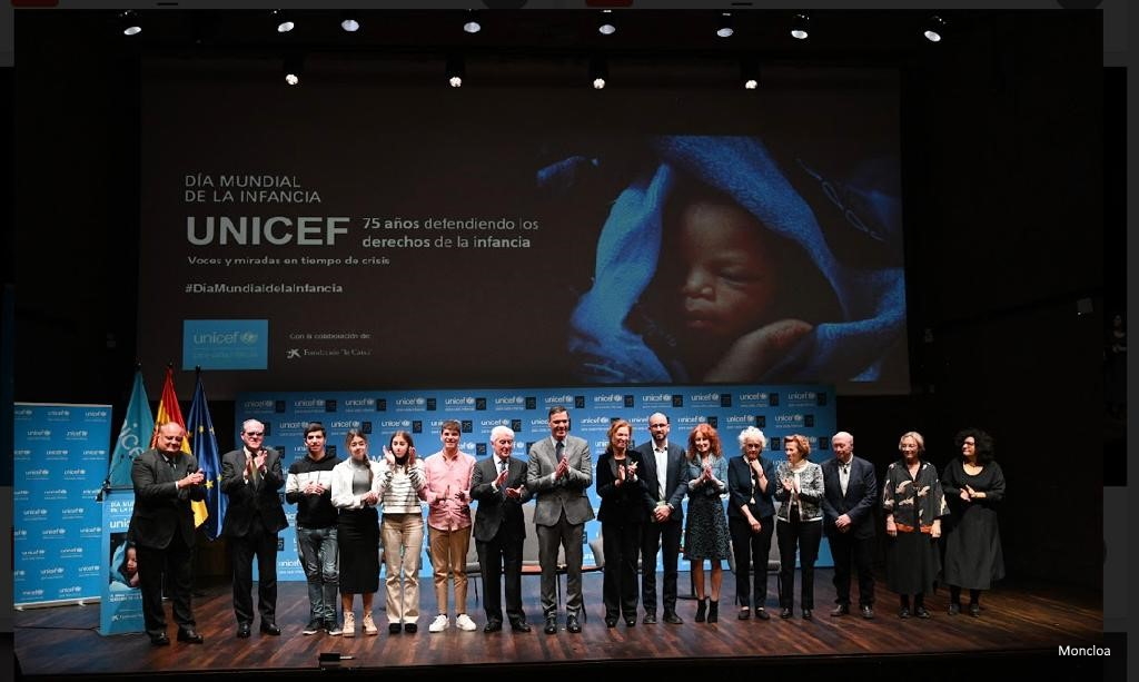 Ángel Gabilondo asiste a la presentación del libro UNICEF: 75 años defendiendo los derechos de la infancia