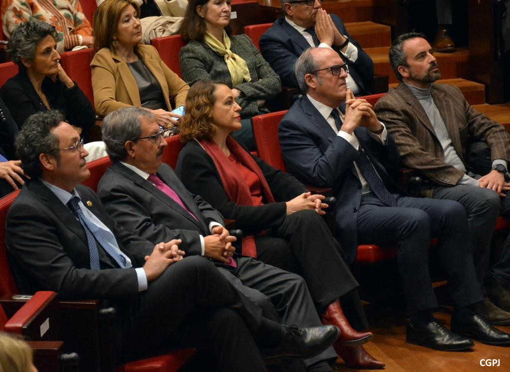 El Defensor del Pueblo, Ángel Gabilondo en la entrega del XVII Premio de Reconocimiento a la labor más destacada en la erradicación de la Violencia de Género 2022