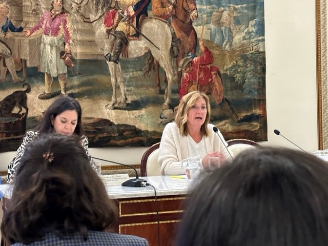 Patricia Bárcena participa en unas jornadas sobre la trata de seres humanos