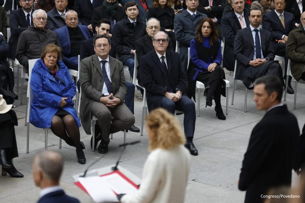 Cortes Generales celebra el Día de la Constitución con un acto institucional en el Congreso