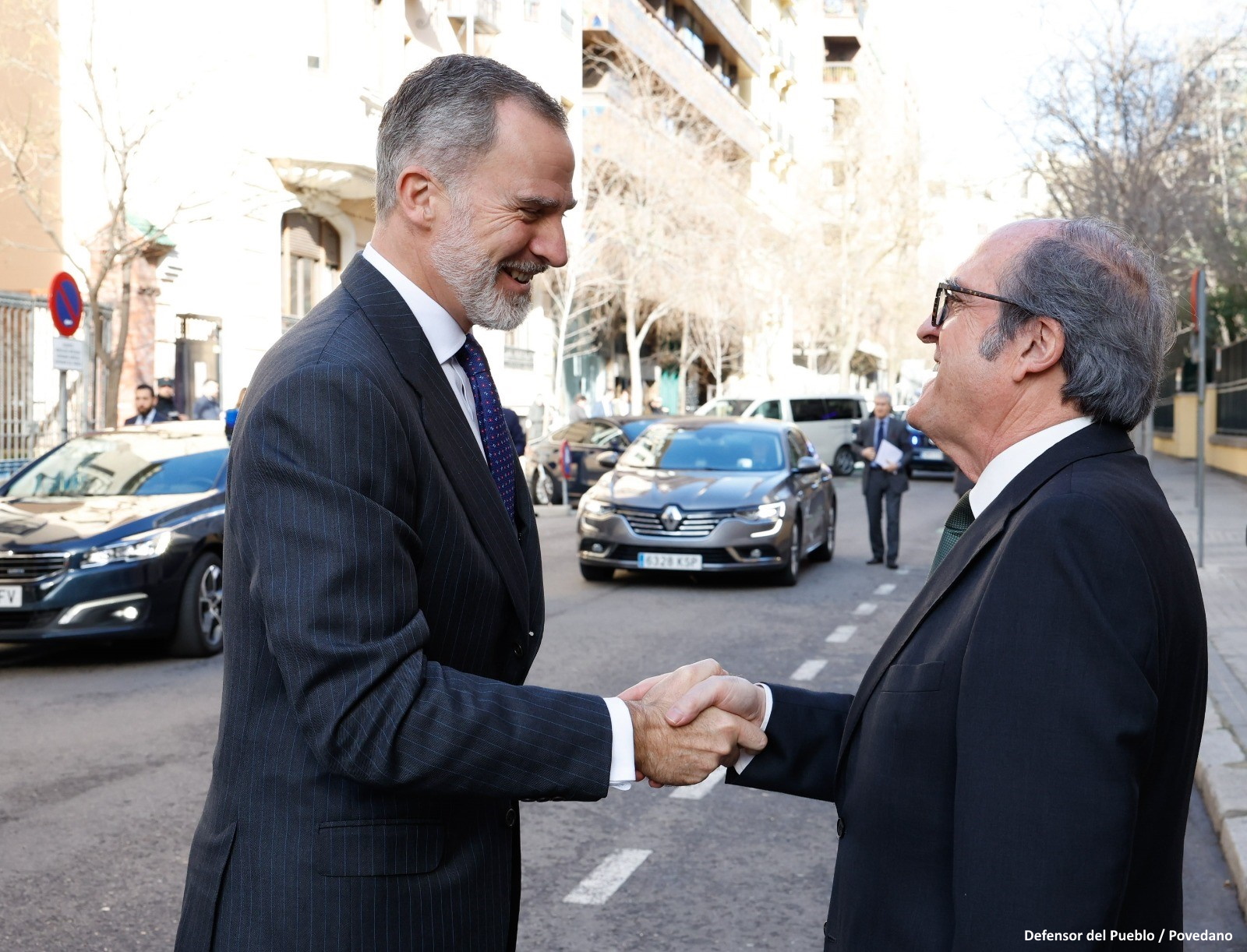 El Defensor del Pueblo y el Rey en el 40 Aniversario de la institución del Defensor del Pueblo