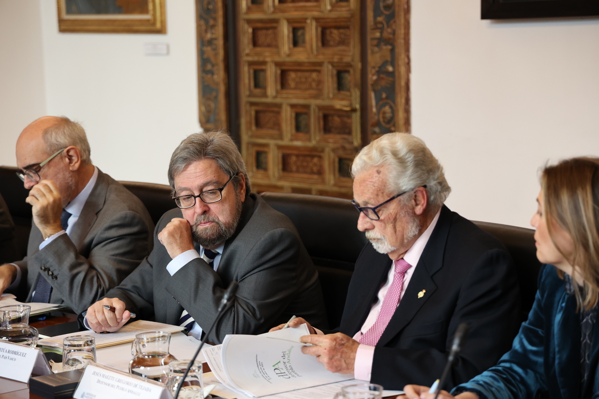 El Defensor del Pueblo, Ángel Gabilondo, se ha reunido en Madrid con los defensores autonómicos para impulsar la colaboración entre instituciones