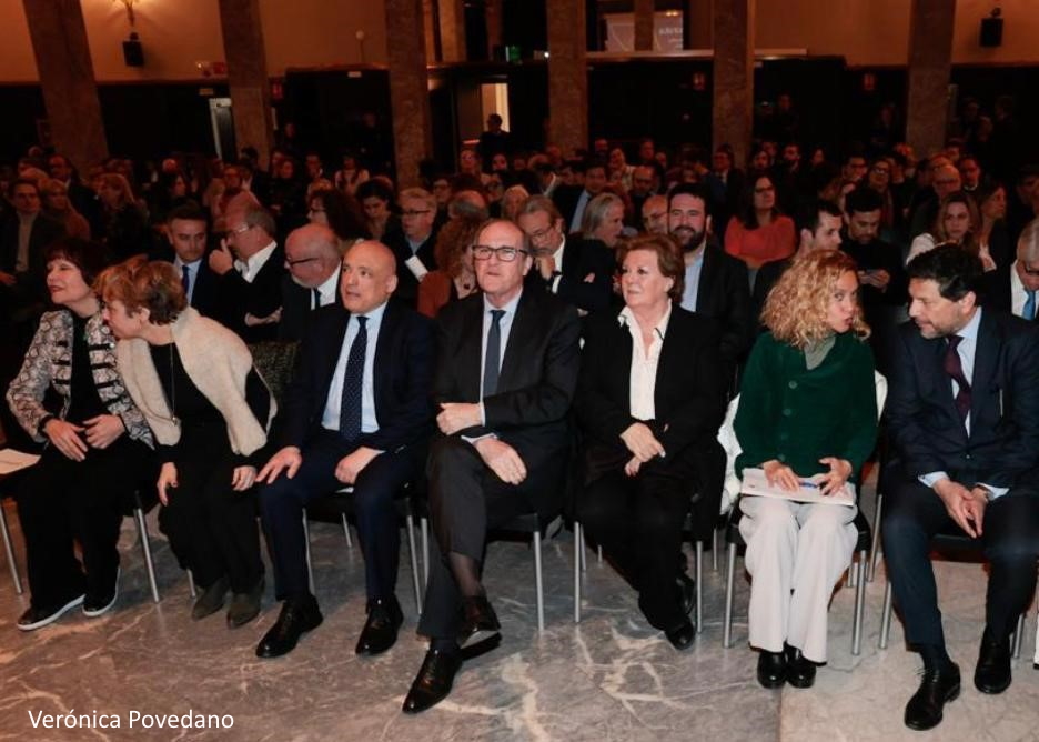 Ángel Gabilondo asiste a la presentación del nuevo medio de comunicación ‘Demócrata’