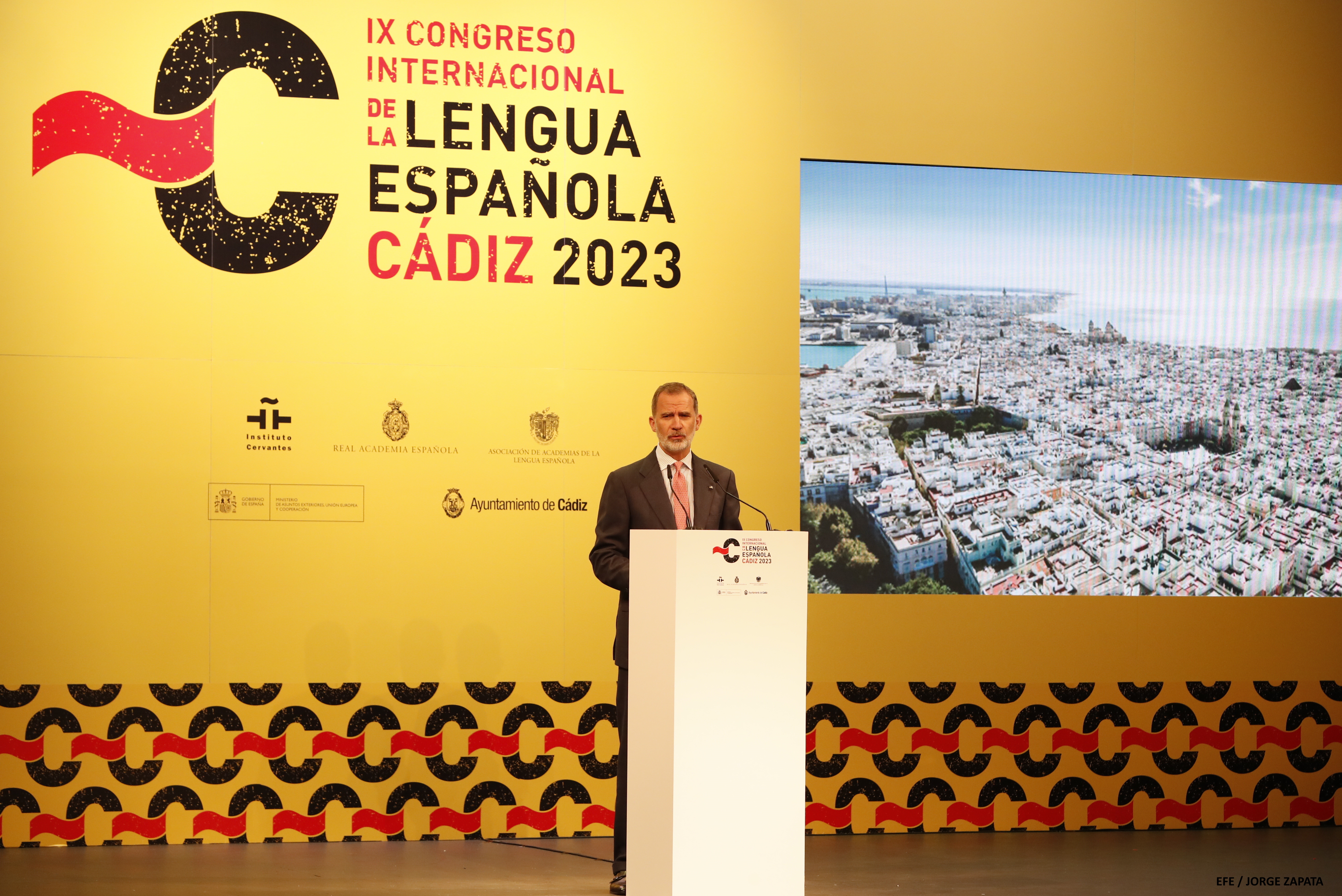 Su Majestad el Rey en la inauguración del IX Congreso sobre la Lengua Española