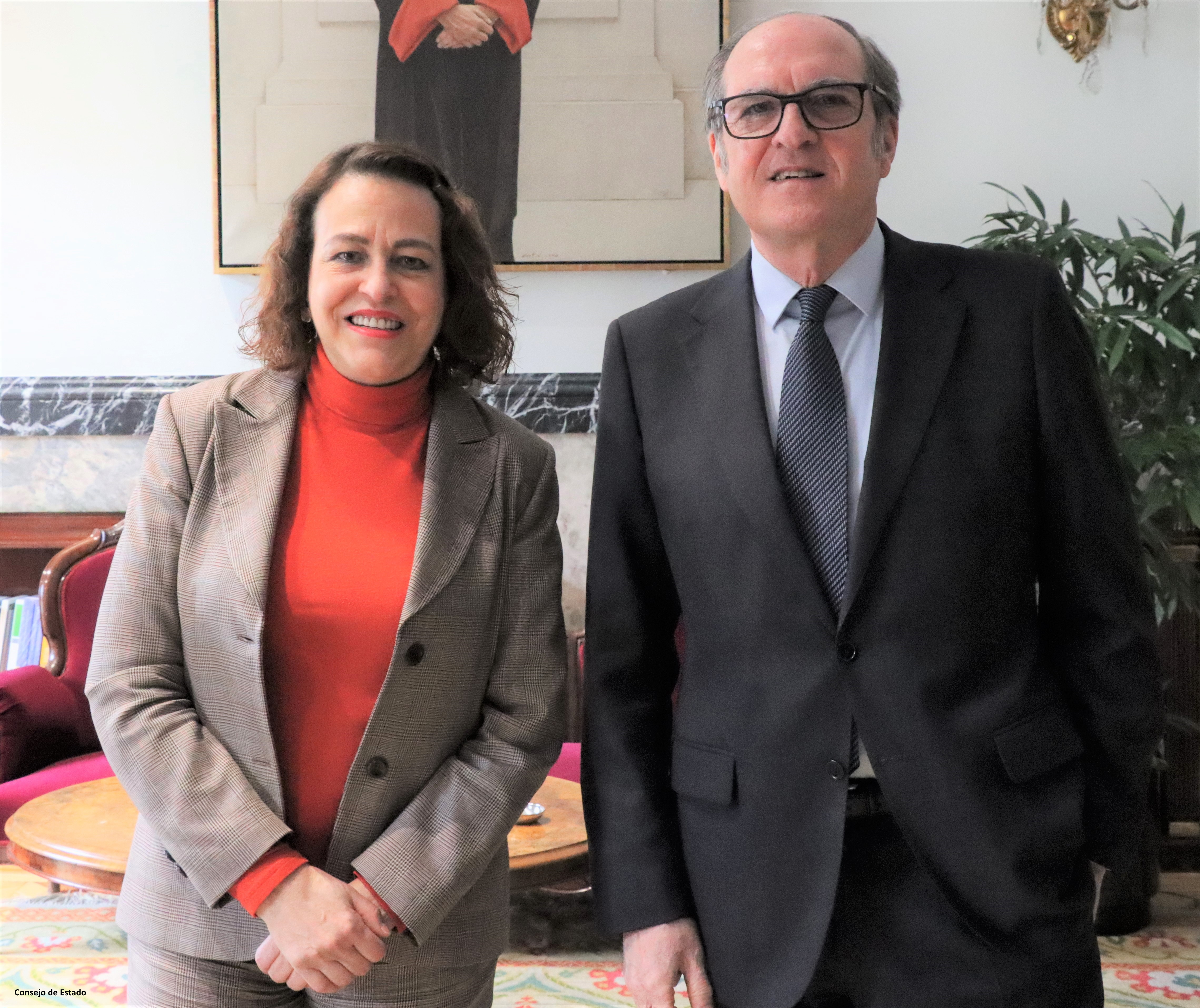 Magdalena Valerio y Ángel Gabilondo 6 de marzo de 2023 Consejo de Estado