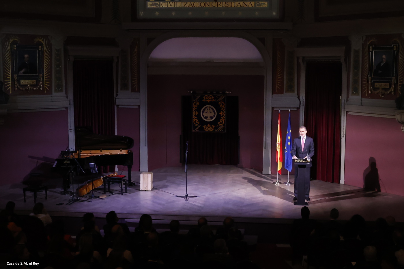 S. M. el Rey en el acto conmemorativo del Bicentenario del Ateneo de Madrid