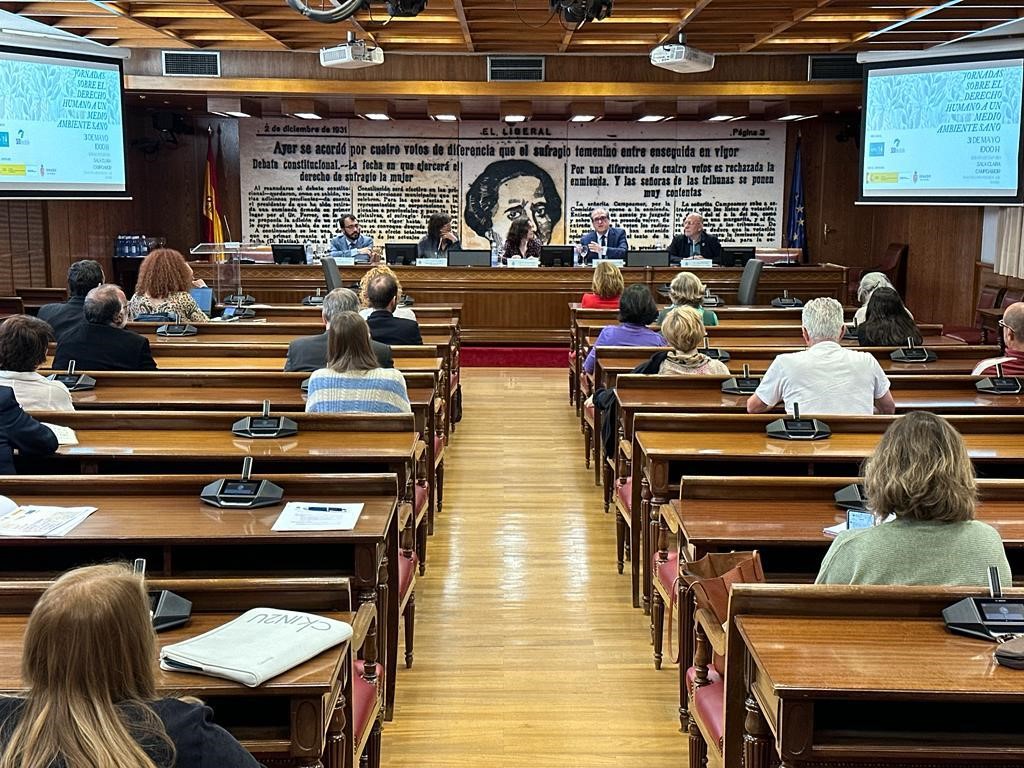 Ángel Gabilondo participa en la inauguración de unas jornadas sobre el derecho a un medioambiente sano