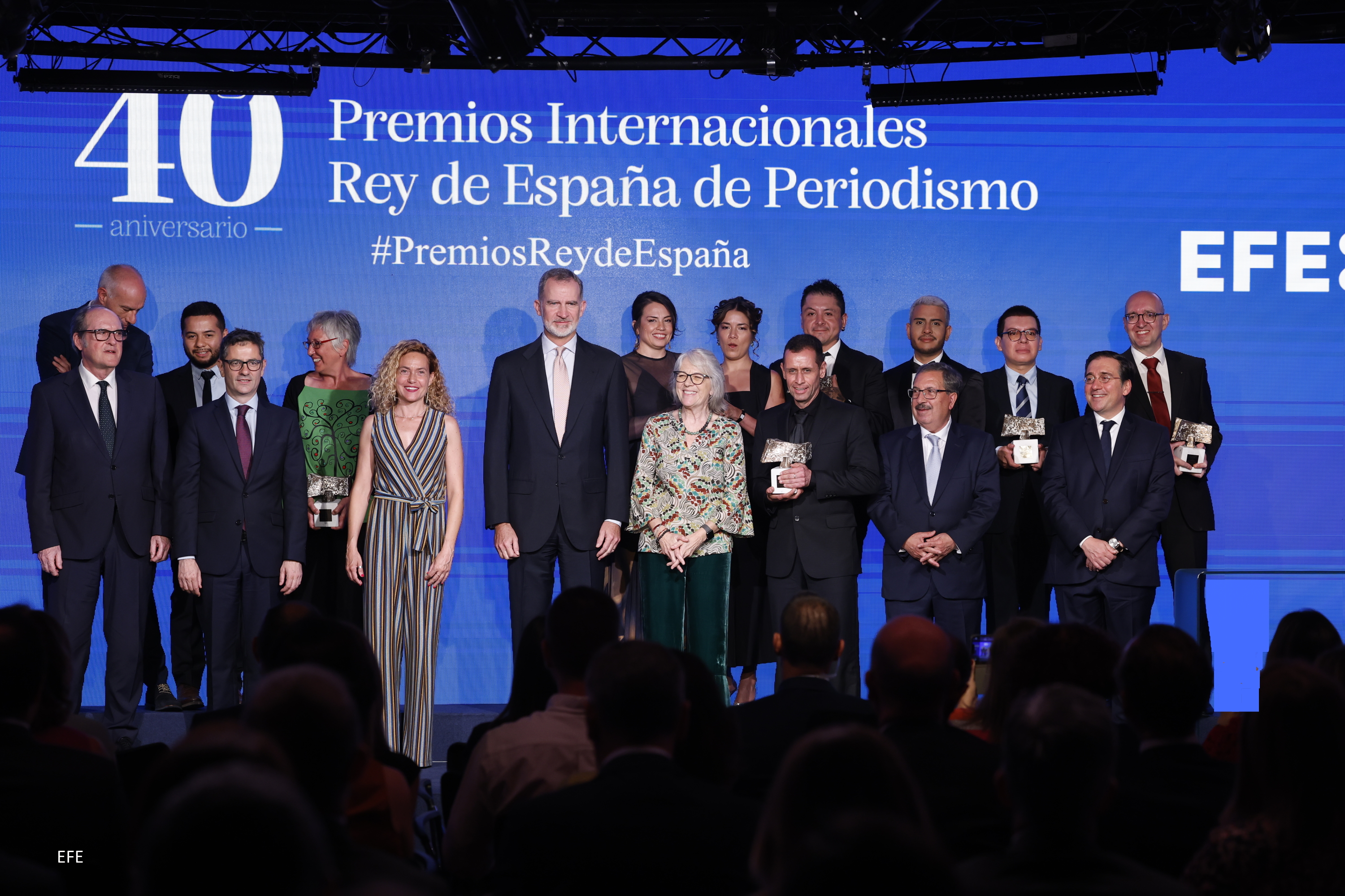 ÁNGEL GABILONDO ASISTE A LA ENTREGA DE LOS PREMIOS INTERNACIONALES REY DE ESPAÑA DE PERIODISMO