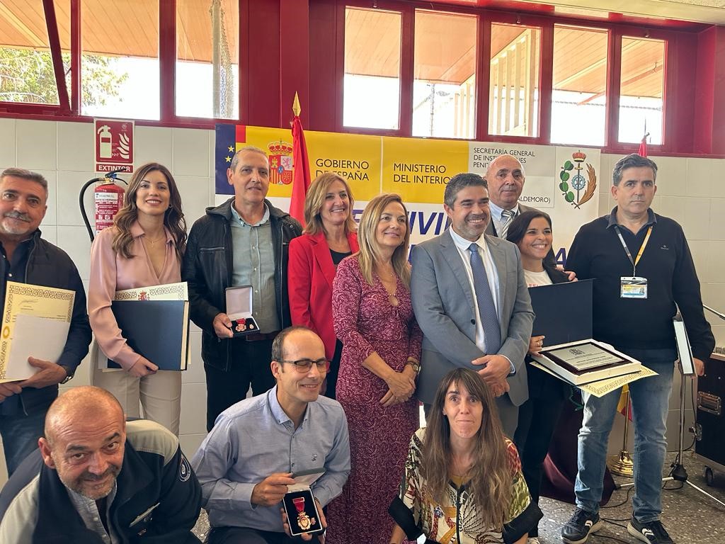 Patricia Bárcena en un acto en el Centro Penitenciario de Valdemoro