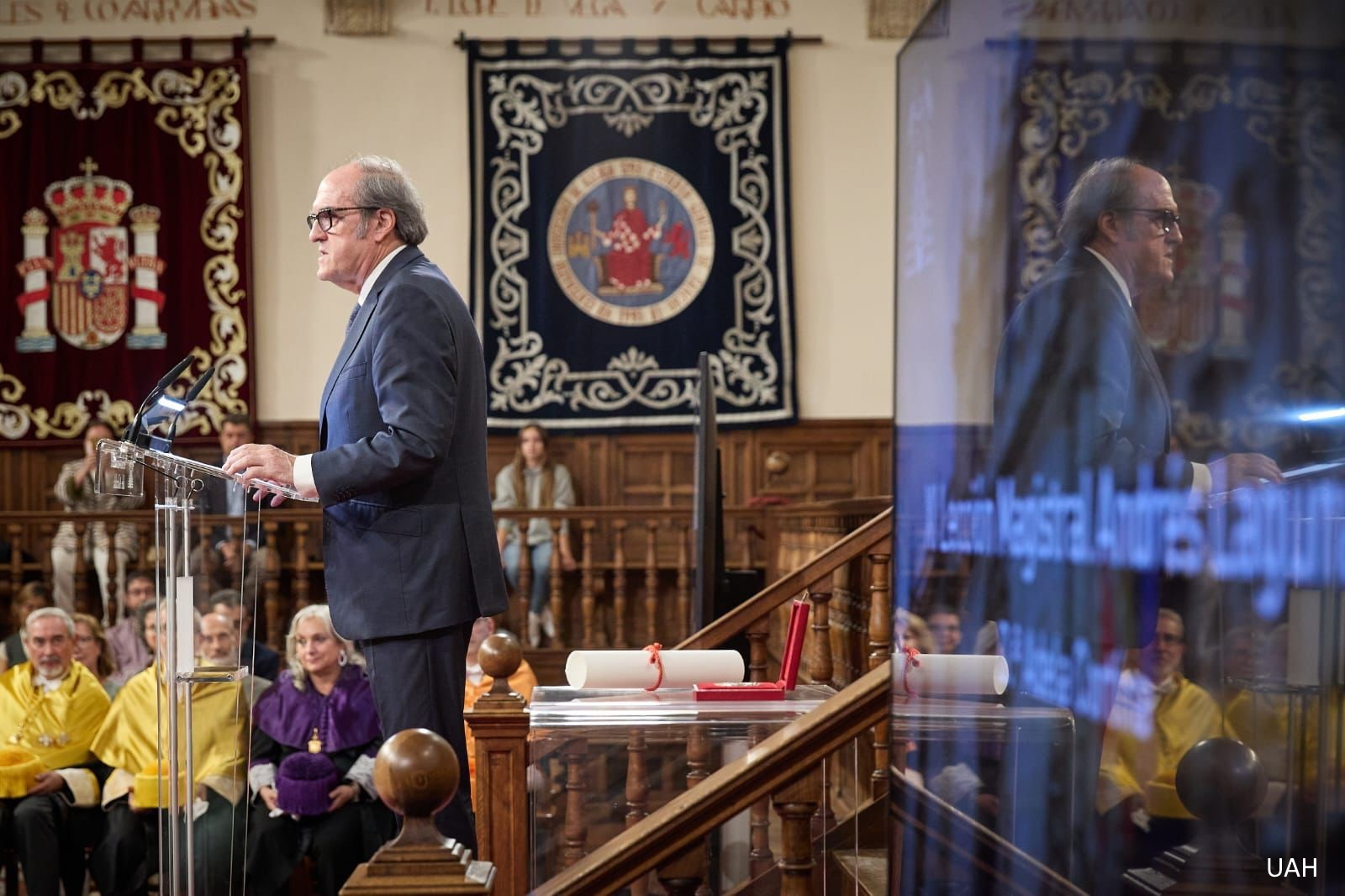 Ángel Gabilondo glosa la figura de Adela Cortina, Maestra de la XI Lección Magistral “Andrés Laguna”