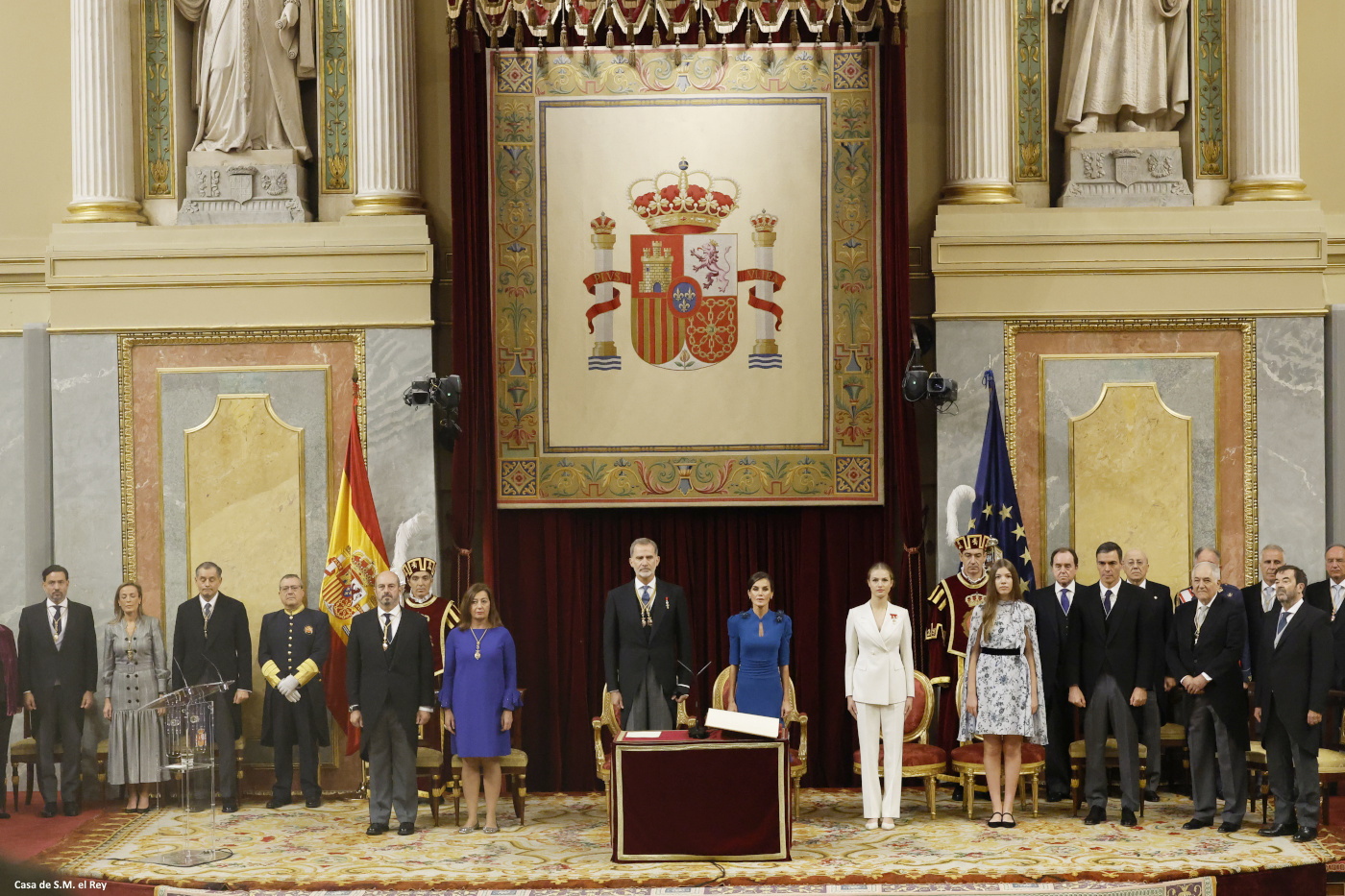 Juramento de la Constitución por la princesa de Asturias