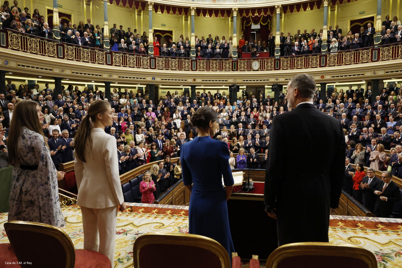 Juramento de la Constitución por la princesa Leonor