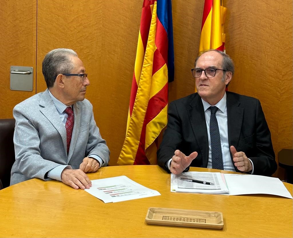 El Defensor del Pueblo, Ángel Gabilondo, se reúne con el Síndic de Greuges de la Comunidad Valenciana
