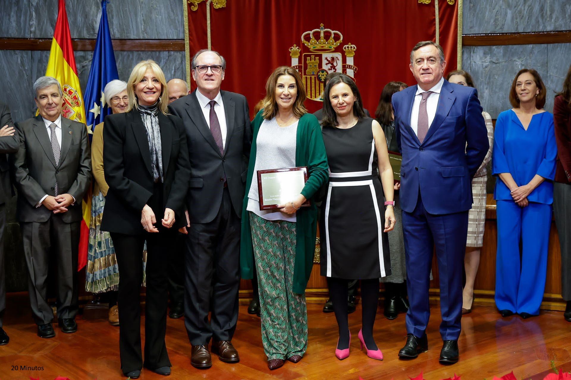 El Defensor del Pueblo con los premiados de la XVI Edición de los Premios Justicia y Discapacidad