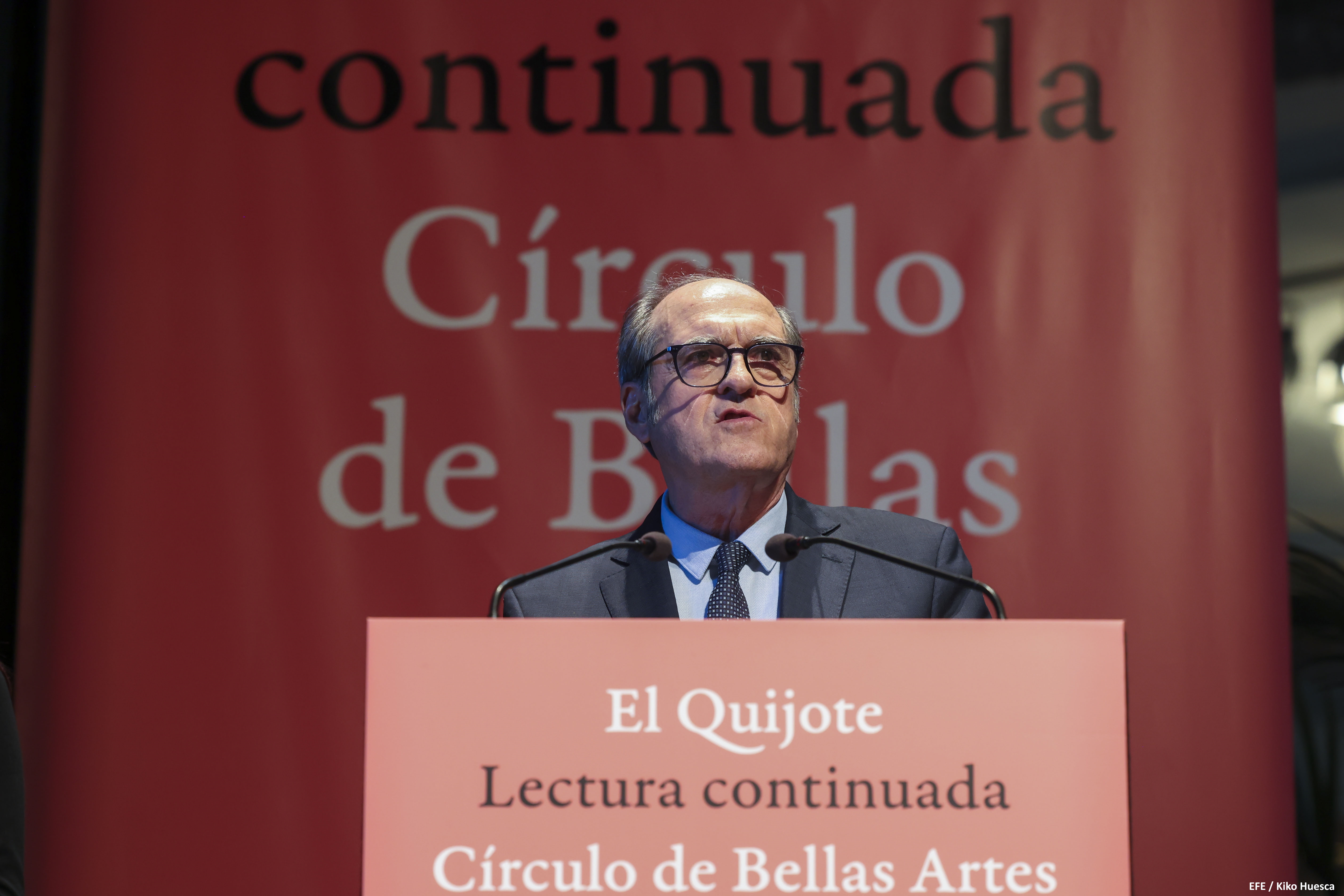El Defensor del Pueblo, Ángel Gabilondo en la lectura continuada de El Quijote