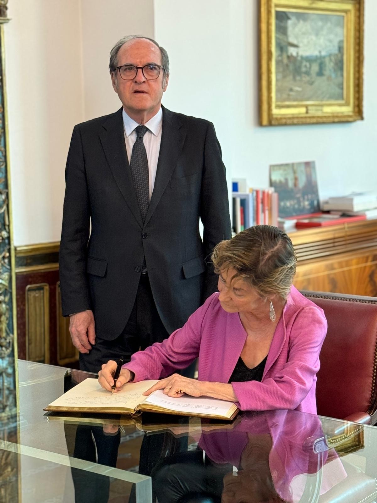 Ángel Gabilondo y Victoria Ortega