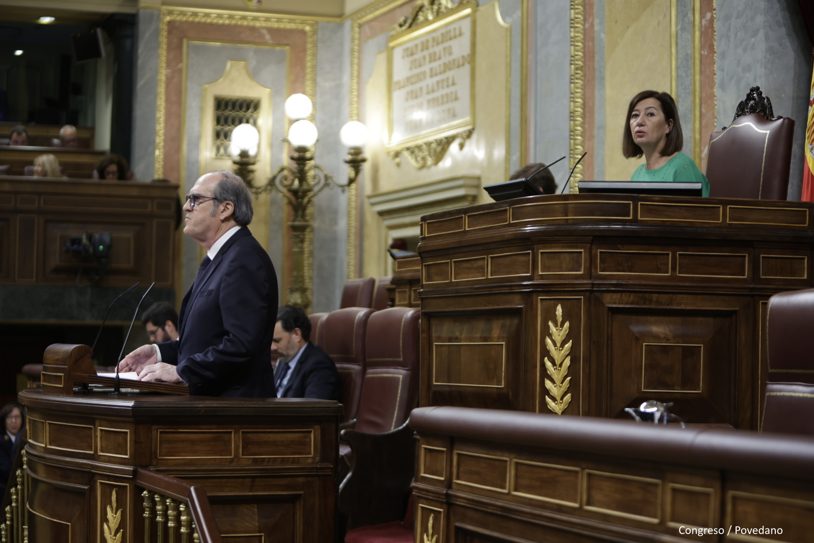 Intervención de Ángel Gabilondo en el Pleno del Congreso