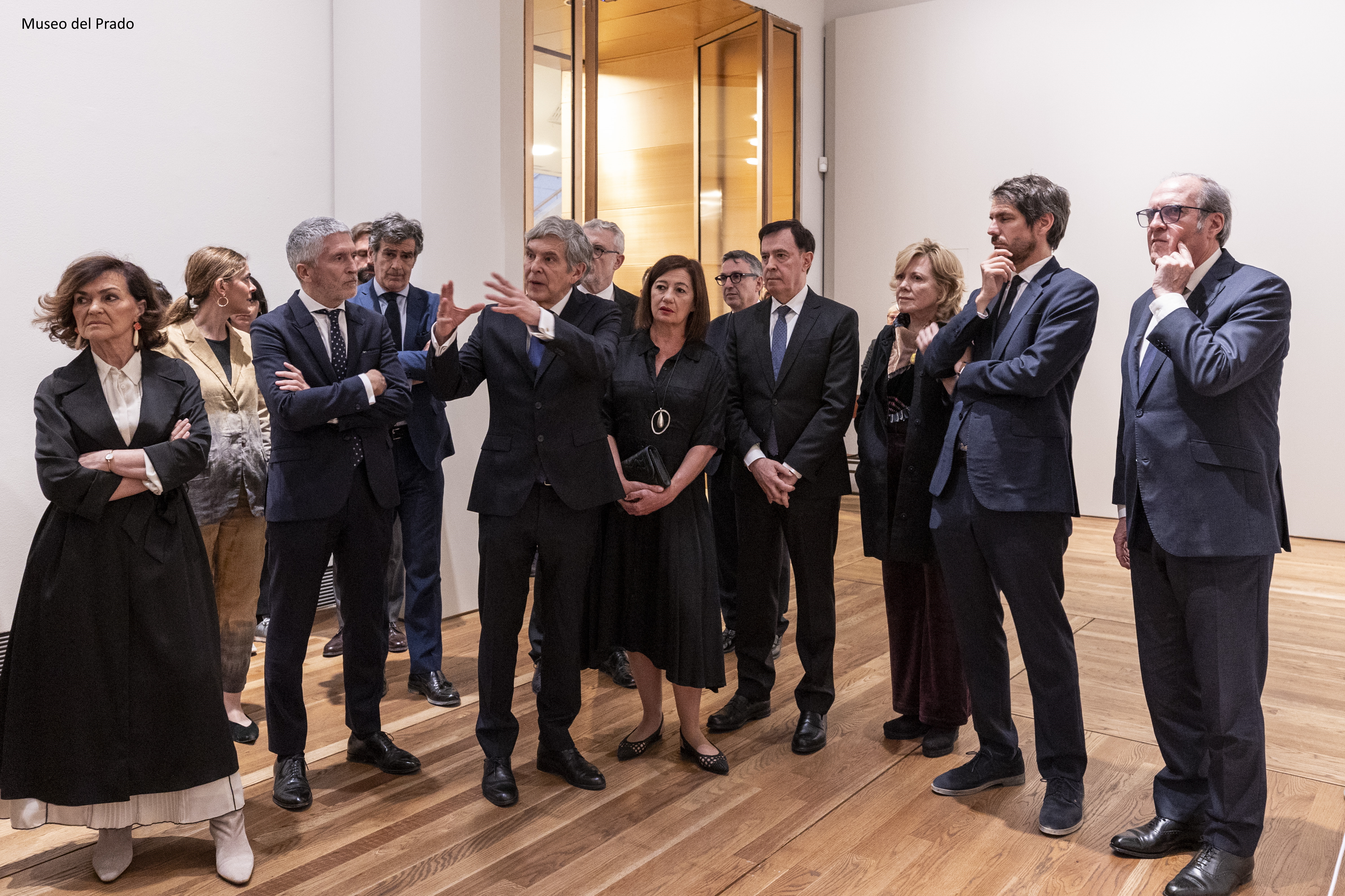 inauguración de la exposición “Arte y Transformaciones Sociales en España”